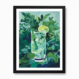 Mojito Illustration 3 Art Print