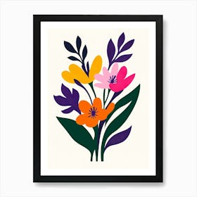 Bouquet Of Flowers 1 Art Print