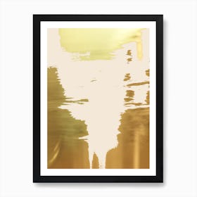 Blush Gold In Art Print