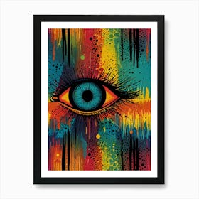 All Seeing Eye 1 Art Print