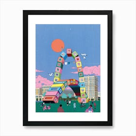 Catene Housing Art Print