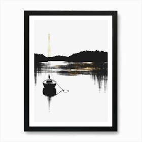 Sailboat Canvas Print 6 Art Print