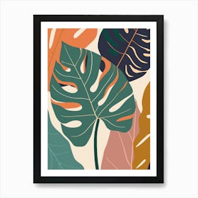 Tropical Leaves 6 Art Print