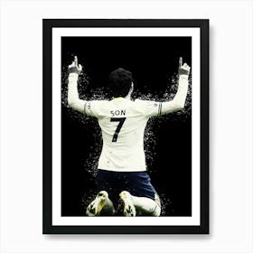 Son Heung Min1 Art Print