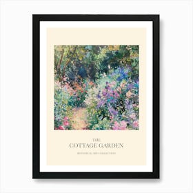 Cottage Garden Poster Wild Bloom 3 Art Print