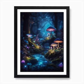 Fairy Forest 3 Art Print