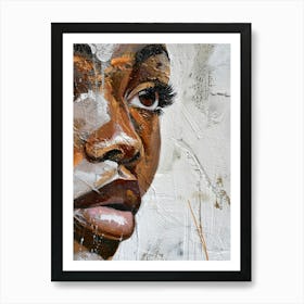 Portrait Of African Woman 60 Art Print