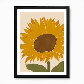 Sunflower 02 Art Print