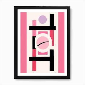 Pink Zen Art Print