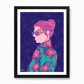 Blooming Girl Art Print