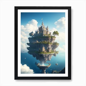 Castle In The Sky Art Print