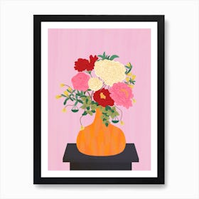 Flowers For Libra Art Print