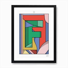 The Letter F Art Print