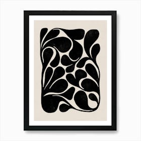 Abstract Botanic No 1234 Art Print