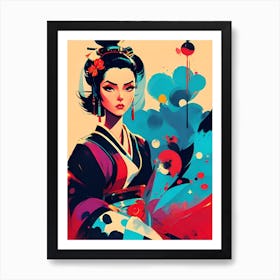 Geisha 86 Art Print