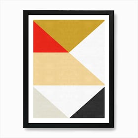 Modern and geometric 1 1 Art Print