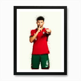 Ruben Dias Art Print