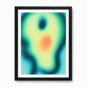 Green Aura Art Print