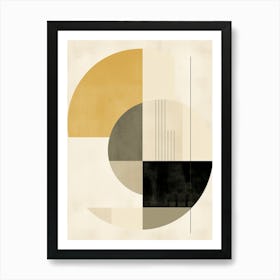 Noir Voitsberg Bauhaus Harmony Art Print