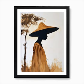 Echoes|The African Woman Series Art Print