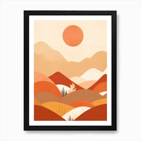 Autumn Landscape 7 Art Print