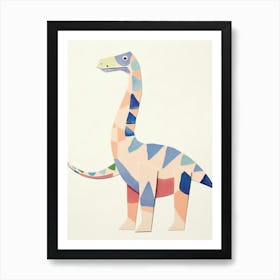 Nursery Dinosaur Art Sauroposeidon 2 Art Print