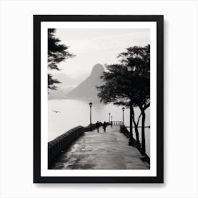 Rio De Janeiro, Black And White Analogue Photograph 4 Art Print