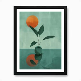 Plant In A Pot 17 Art Print