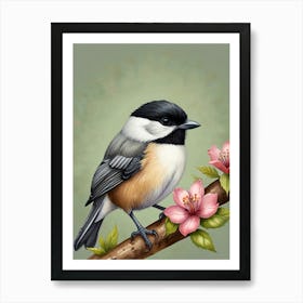 Chickadee 1 Art Print