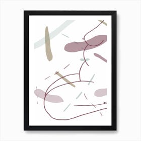 Abstract Belly Art Print