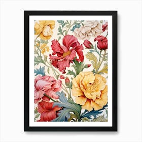 Floral Painting 4 Art Print