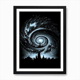 The Dark Tower Art Painting Art Print