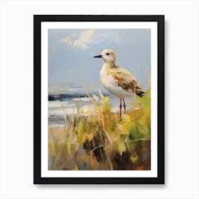 Bird Painting Grey Plover 3 Art Print