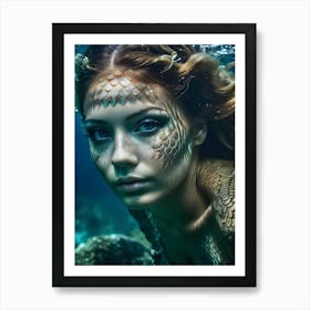 Mermaid-Reimagined 94 Art Print