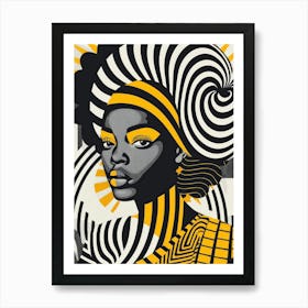 African Woman 100 Art Print