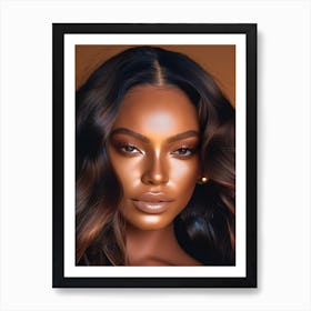 Portrait Of A Woman Art Print