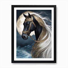 Aphrodite'S Horse Art Print