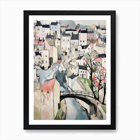 Bideford (Devon) Painting 2 Art Print