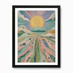 Sun Rising Art Print