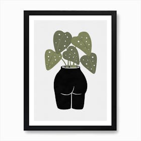 Buttanical Vase Art Print