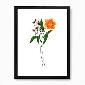 Flowers In The Spring Art Print