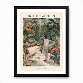 In The Garden Poster Bellingrath Gardens 2 Art Print