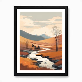 The Speyside Way Scotland 1 Hiking Trail Landscape Art Print