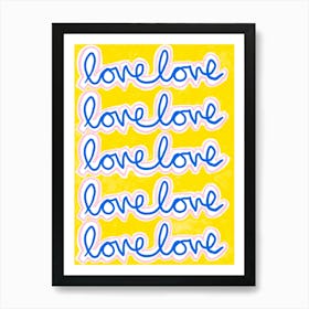 Love Love 1 Art Print