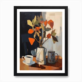 Autumn Kitchen Still Life Painting 2 Art Print