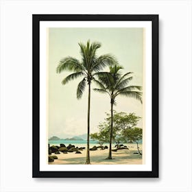 Tanjung Rhu Beach Langkawi Island Malaysia Vintage Art Print