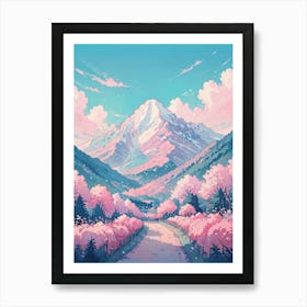 Cherry Blossoms 12 Art Print