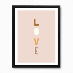Love Lettering Art Print