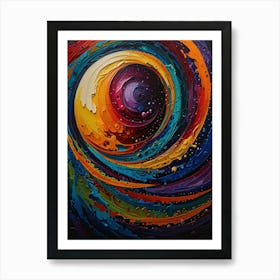 Abstract Painting 500 Art Print