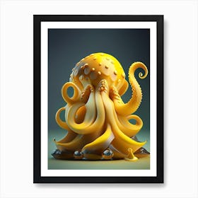 Octopus 4 Art Print